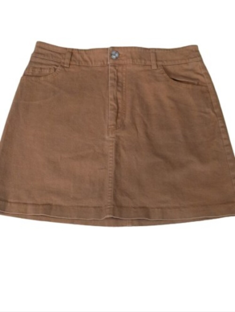 Forever 21 Brown Denim Skirt